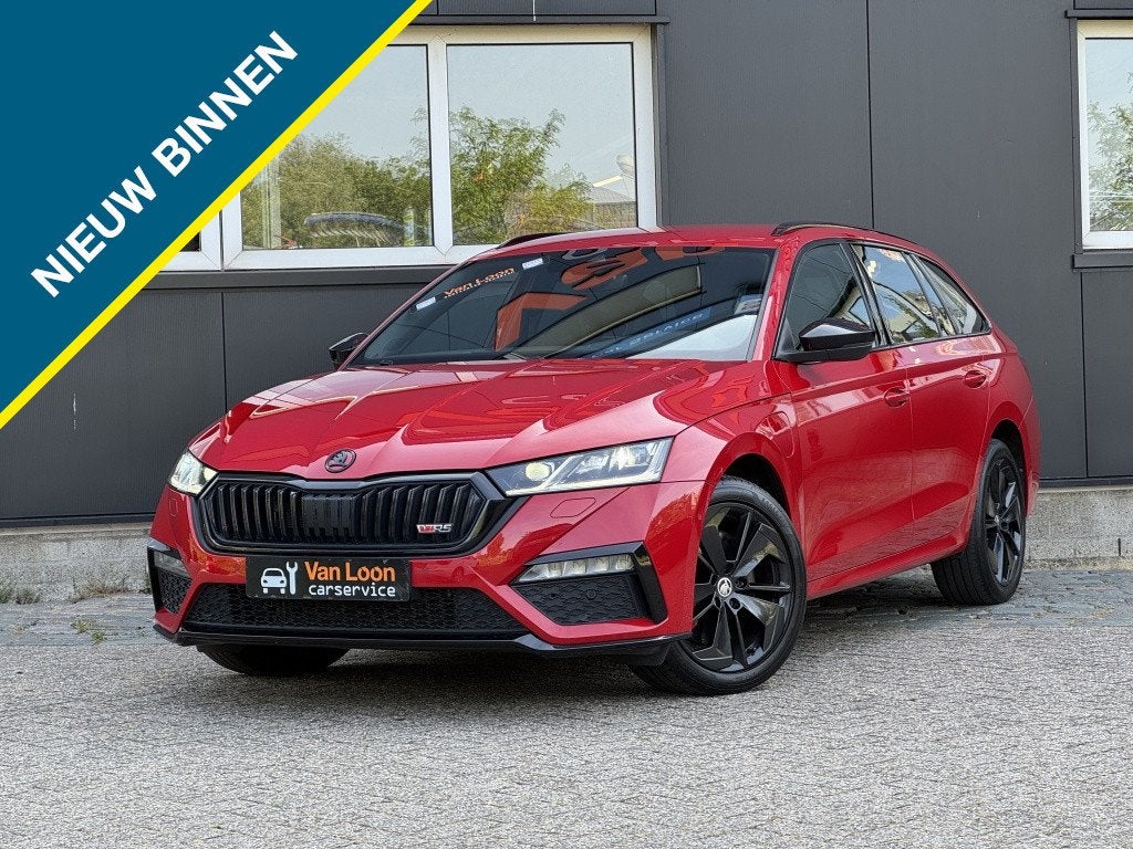 Skoda Octavia Combi RS iV/ErgoActive/HeadUp/StoelVerwarming/, Auto's, Gebruikt, 4 cilinders, Hybride Elektrisch/Benzine, 13 kWh