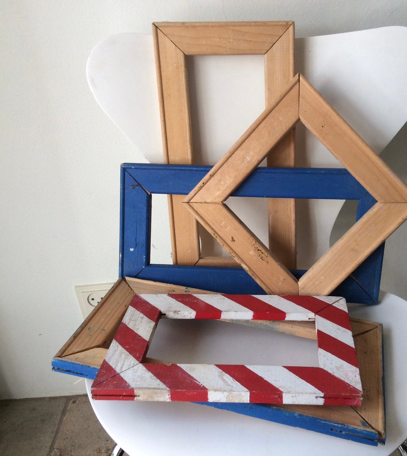 Houten lijstjes, Ophalen of Verzenden