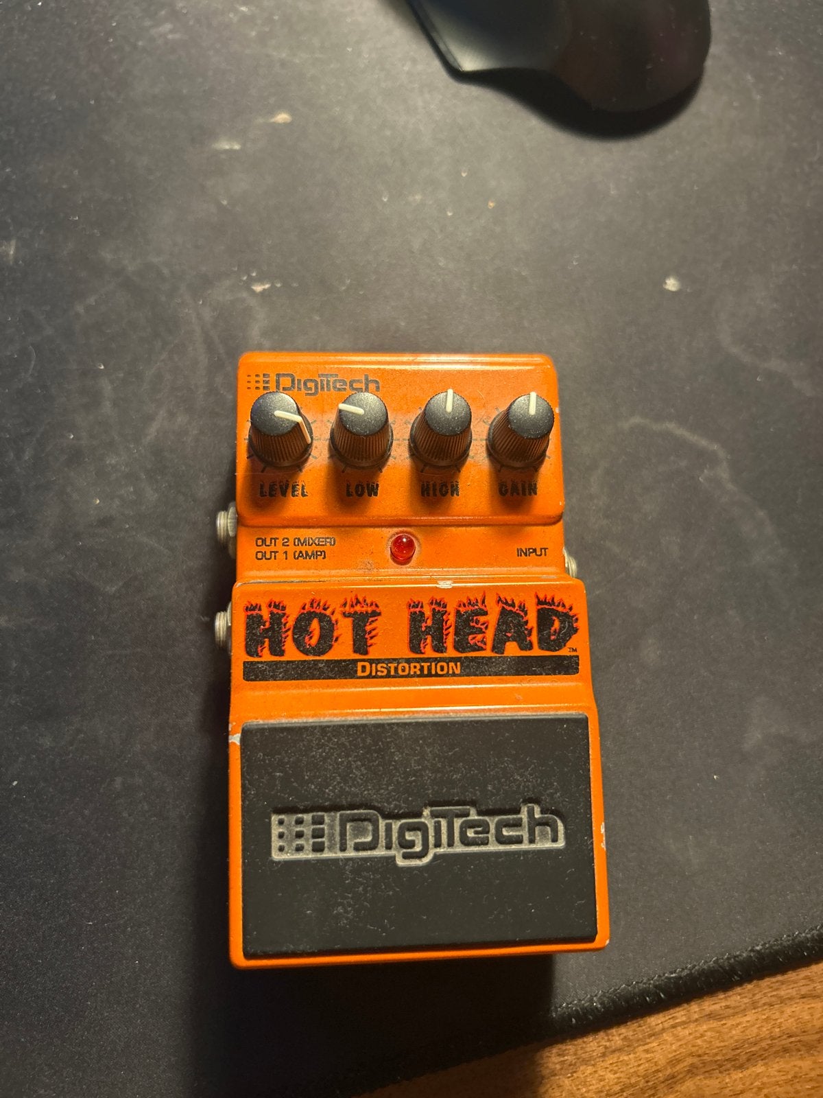DigiTech Hot Head Distortion Gitaar Pedaal, Ophalen, Gebruikt, Distortion, Overdrive of Fuzz