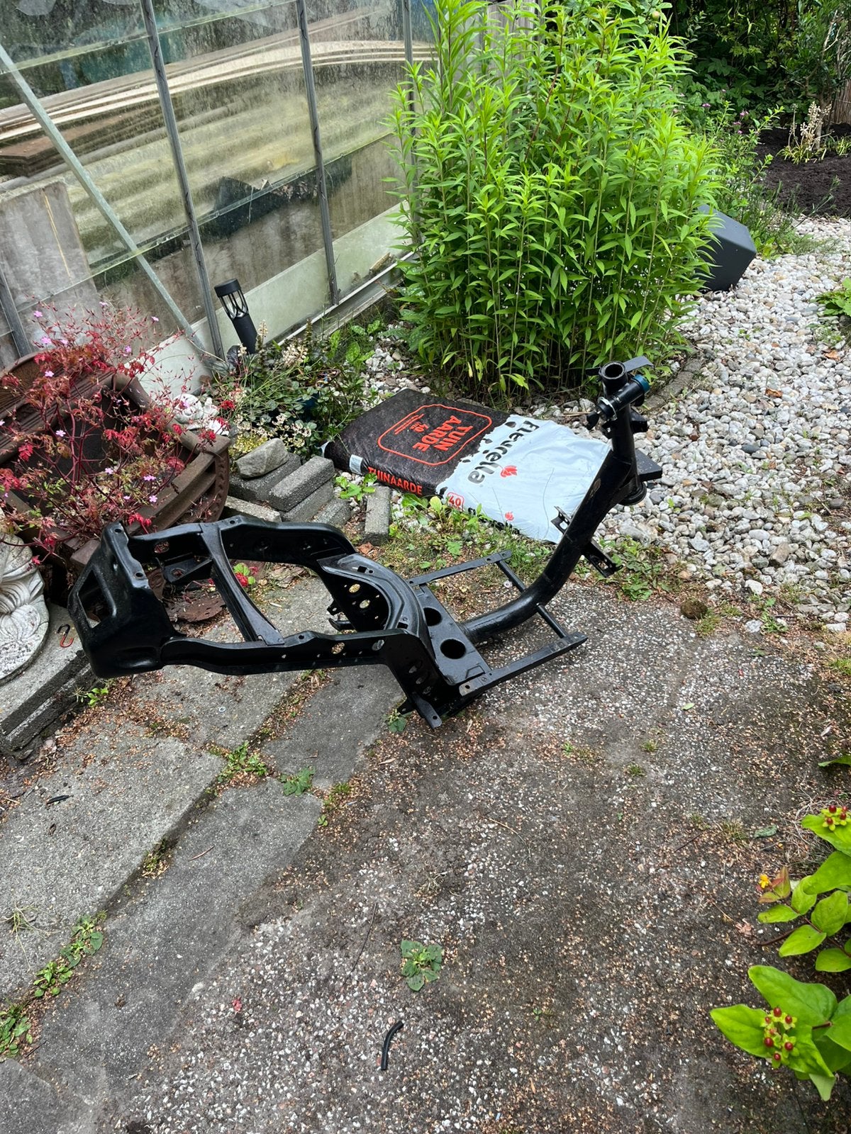 Piaggio zip brom frame met wok, Ophalen, Zo goed als nieuw, Frame, Piaggio