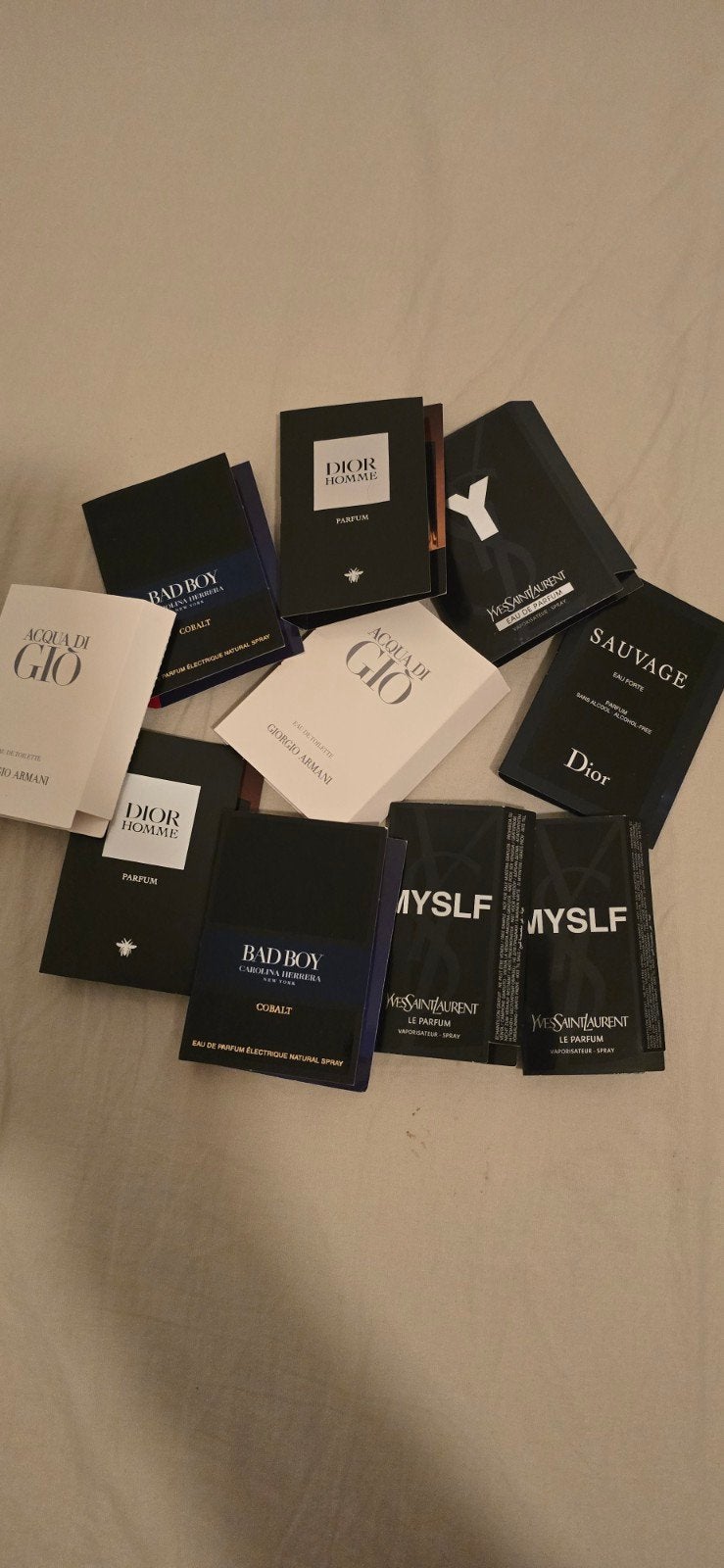 Parfum mannen proefmonsters, Ophalen of Verzenden, Nieuw