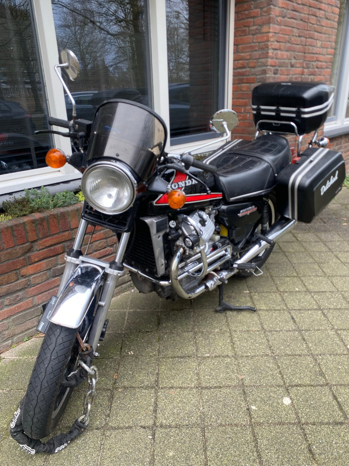 Honda CX500 - Volledig onderhouden en rijk uitgerust, Motoren, Cardan-aandrijving, 2 cilinders, Gebruikt, Particulier