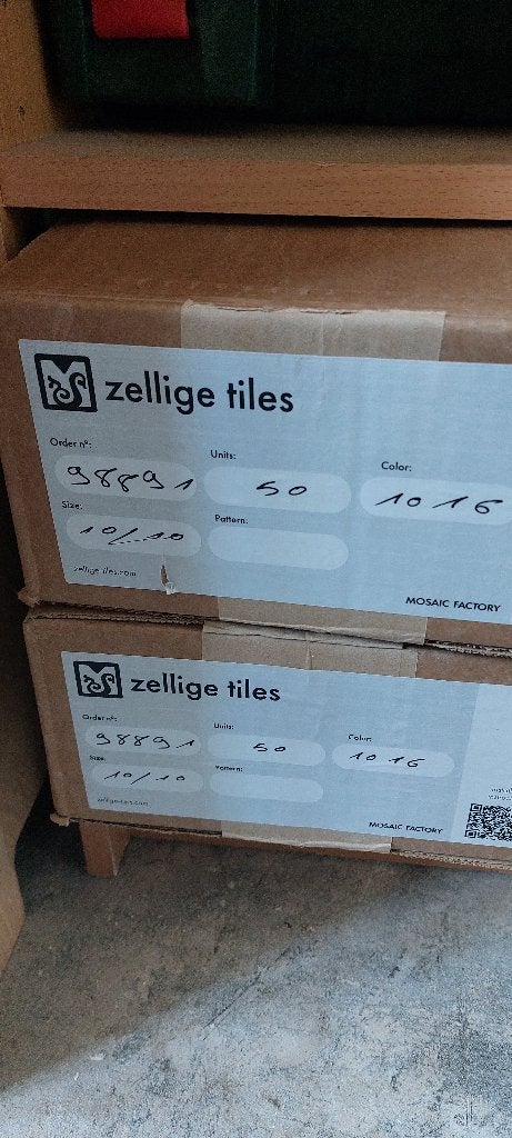 zellige tegels, Ophalen, Overige materialen, Wandtegels, Nieuw