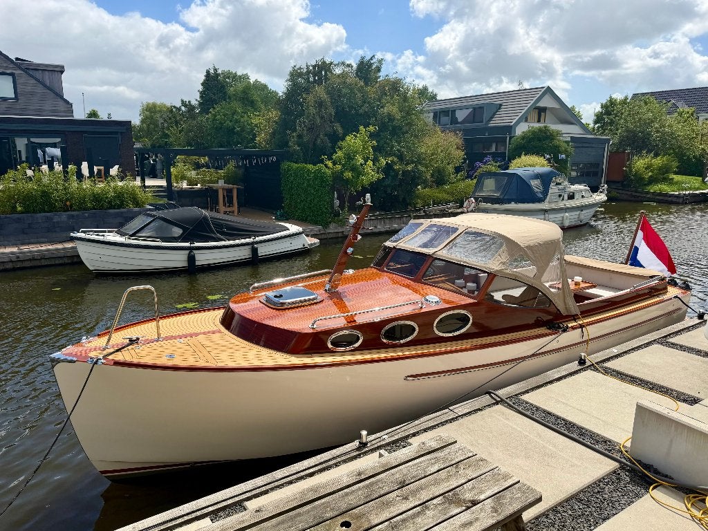 DaVinci 29-er | Ultieme Premium Retro Cruiser in Topstaat, Watersport en Boten, Ophalen, Binnenboordmotor, Diesel, Walstroom