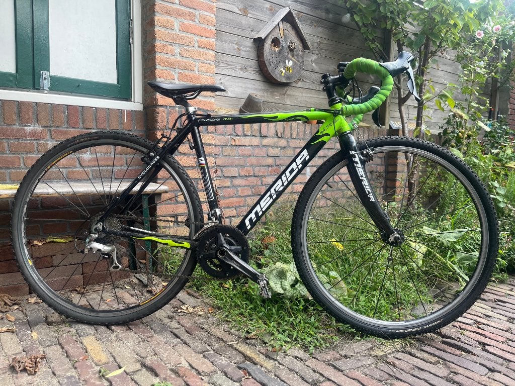 Merida Cyclocross Kinderfiets 28", Gebruikt, Velgrem, Versnellingen, Merida