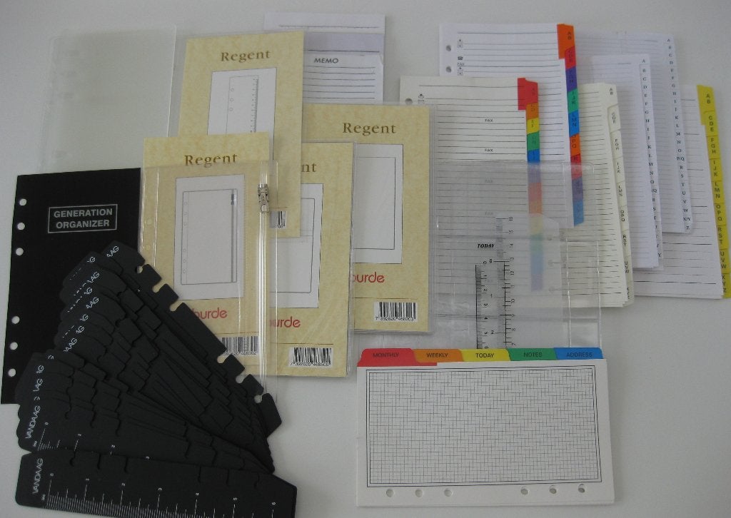 Accessoires voor Agenda-vulling assortiment 17 x 10,5 cm, Ophalen of Verzenden, Nieuw