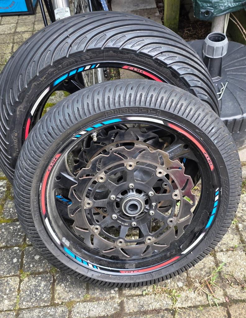 Honda Cbr 1000RR 2007 SC57 velgenset, Motoren, Ophalen, Gebruikt