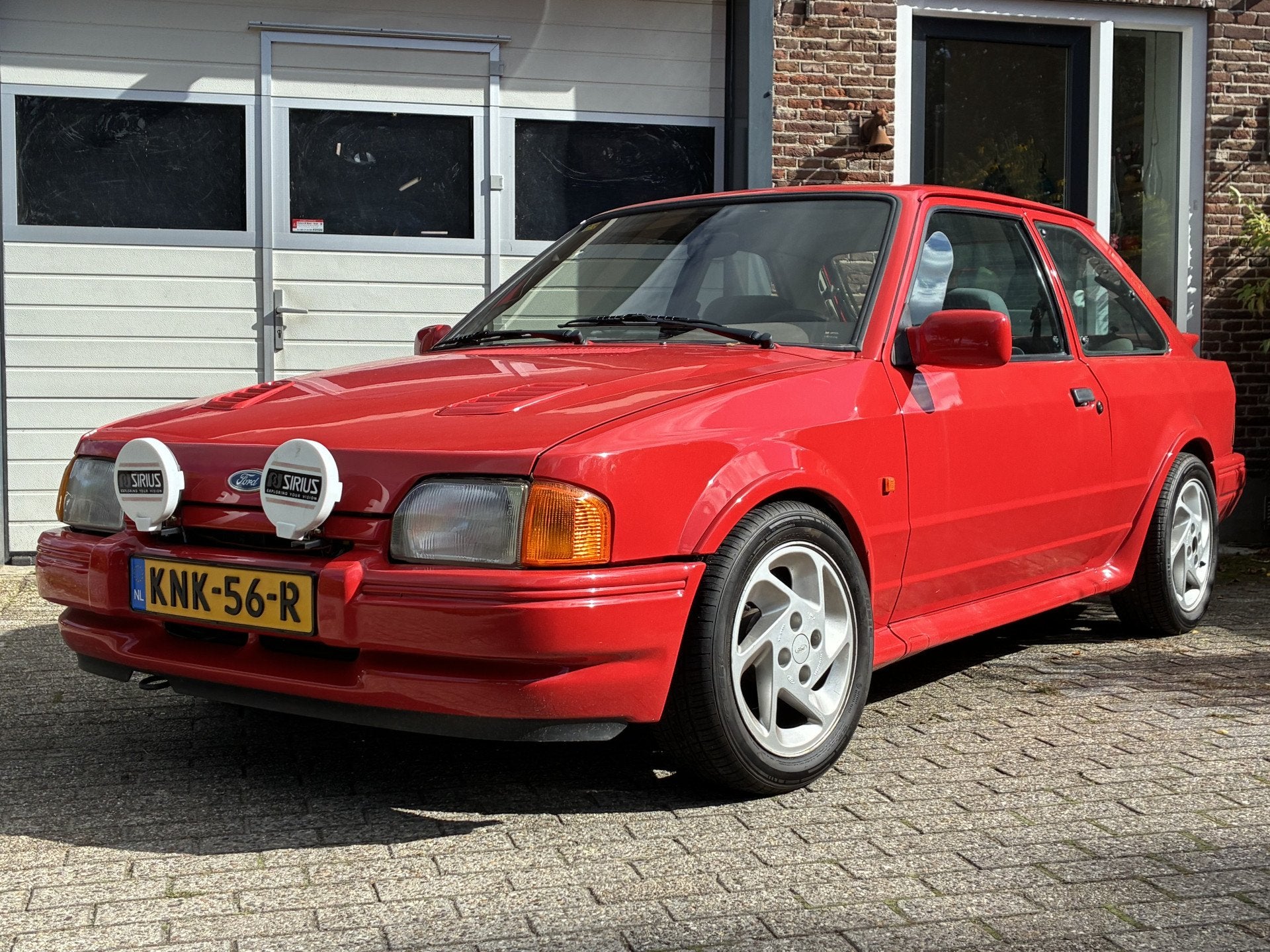 Ford Escort 1.6 RS Turbo '89 Harde Auto! (bj 1989), Auto's, 1596 cc, Stof, Lichtmetalen velgen, Overige carrosserieën