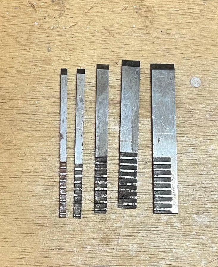 Metrische beitels passend op een stanley no 50, Antiek en Kunst, Ophalen of Verzenden