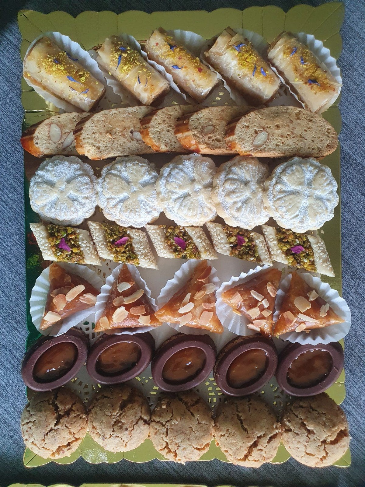 Marokkaanse koekjes (3 soorten schalen), Diversen, Levensmiddelen, Ophalen