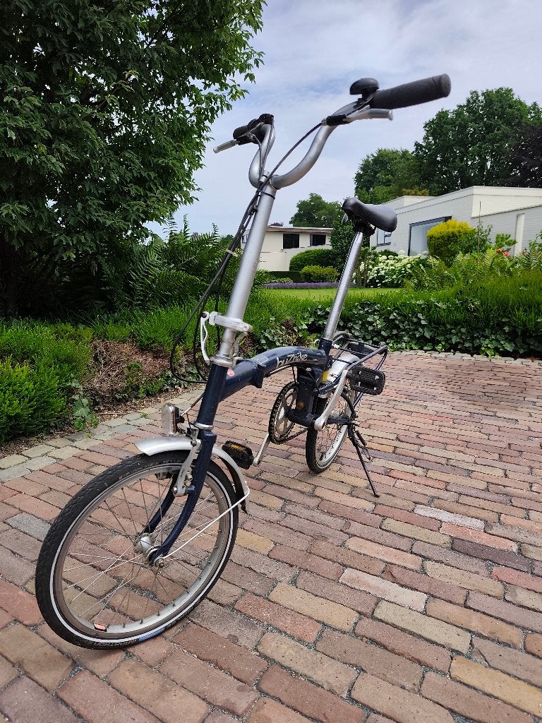 Buz bike Vouwfiets( ANWB), Fietsen en Brommers, Fietsen | Vouwfietsen, Gebruikt, Velgrem, 16 tot 18 inch, Versnellingen