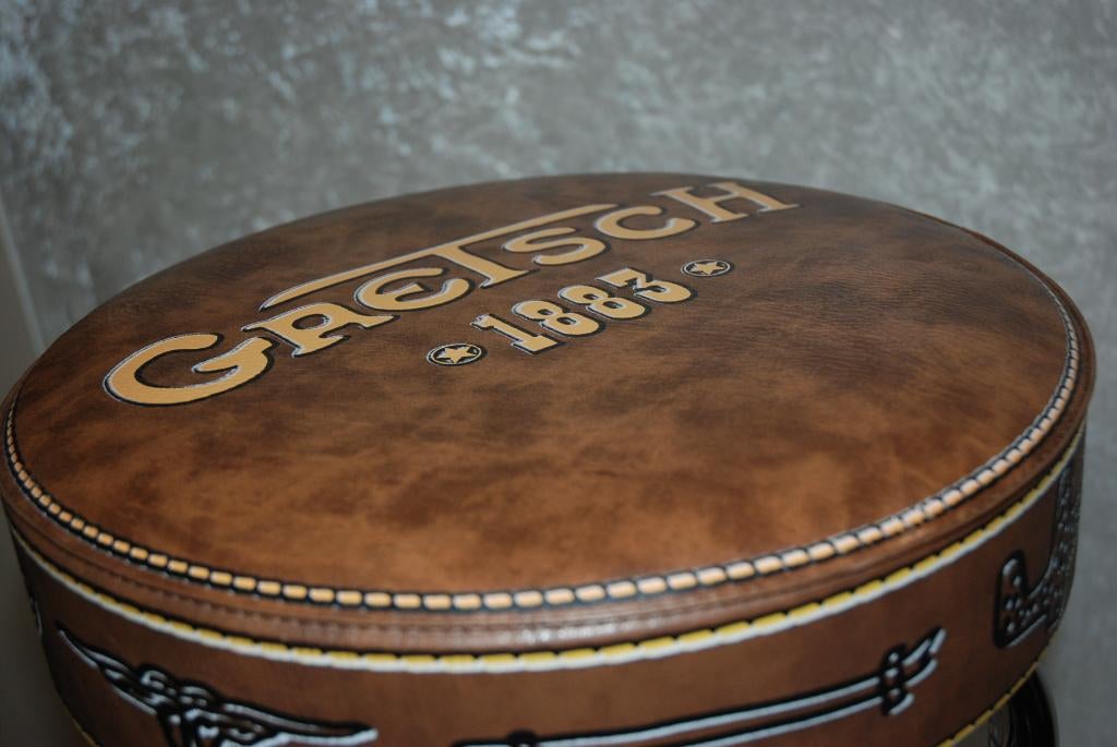 Gretsch barkruk   <25252434>, Muziek en Instrumenten, Gebruikt, ., Drums of Percussie, Ophalen of Verzenden