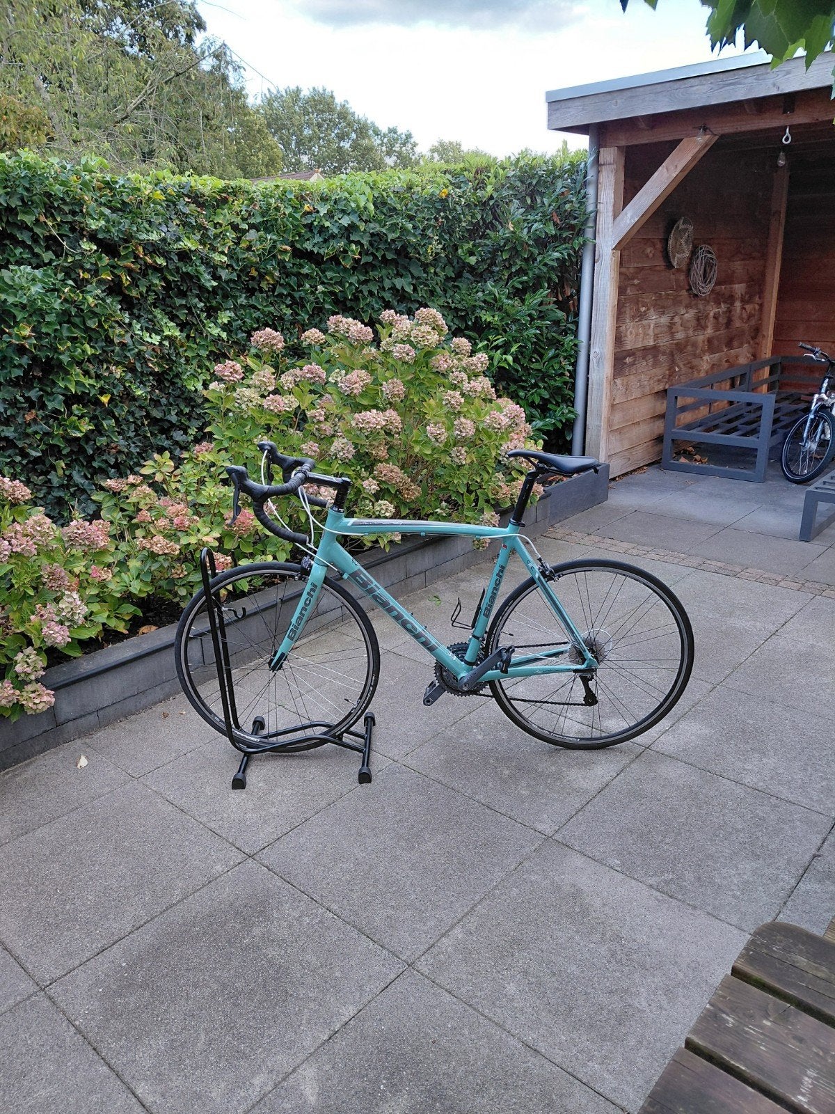 Bianchi Via Nirone 7 59 cm 1.85-1.90m, Velgrem, Zo goed als nieuw, 57 tot 61 cm, Meer dan 20 versnellingen