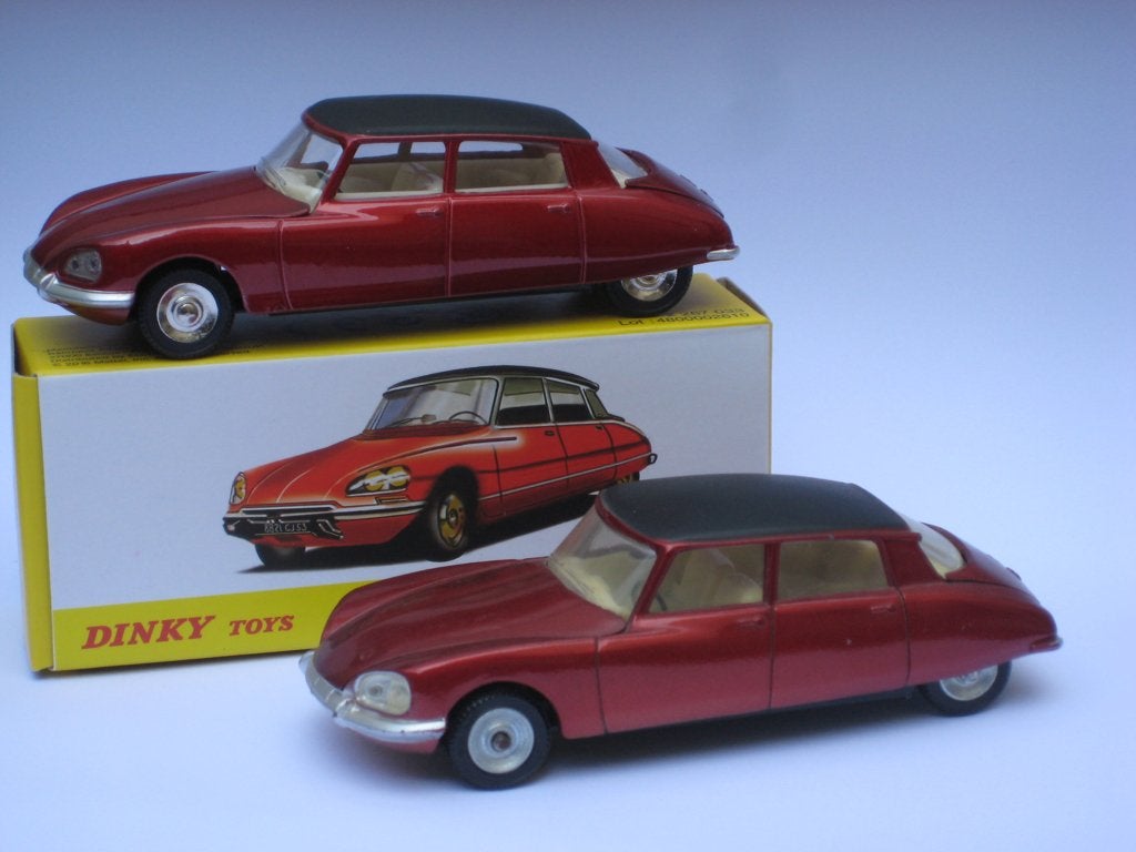 Citroen DS 23 rood, zwart dak Atlas Dinky Toys 1:43, Hobby en Vrije tijd, Modelauto's | 1:43, Ophalen of Verzenden, Nieuw, Auto