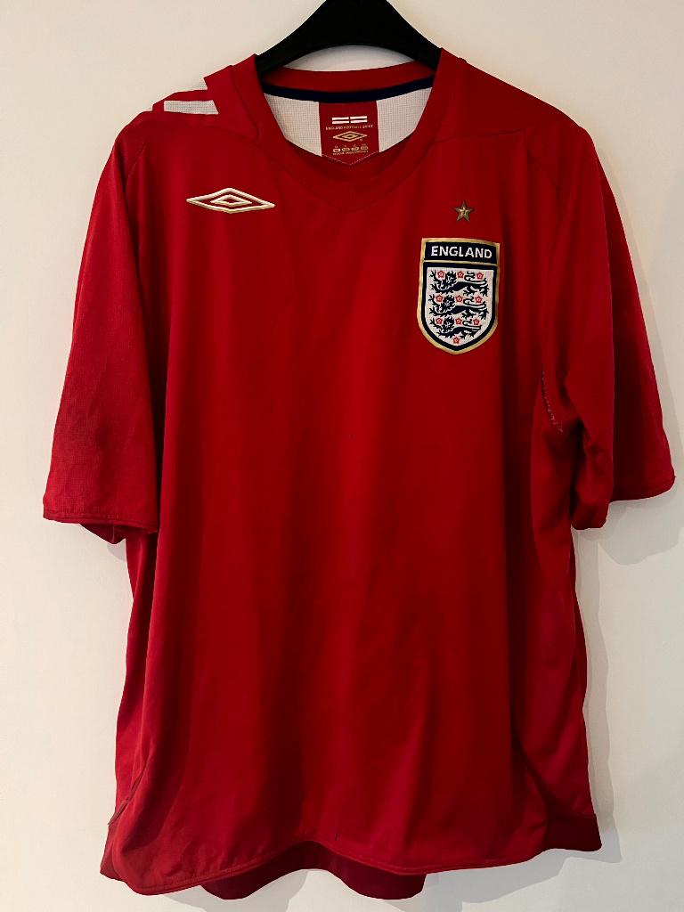 Vintage Engeland WK 2006 Uitshirt Umbro – Maat XXL, Verzamelen, Verzenden, Zo goed als nieuw, Buitenlandse clubs, Shirt
