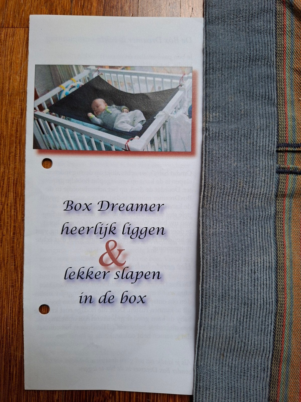 Baby hangmat, Box Dreamer: heerlijk liggen en slapen in de b, Kinderen en Baby's, Ophalen, Gebruikt, Overige vormen, Boxkleed