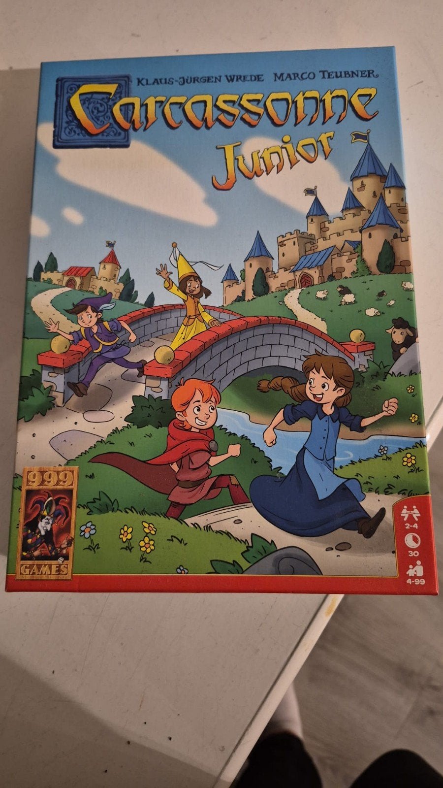 Carcassonne Junior Bordspel - Leuk voor Kinderen, Een of twee spelers, Ophalen, Gebruikt, 999 Games