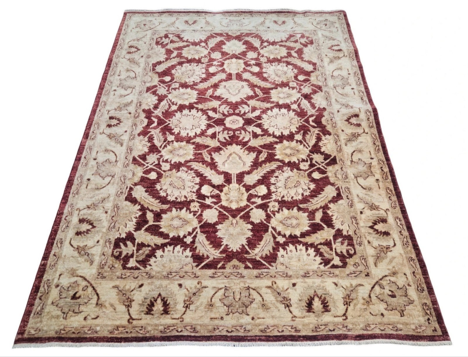 Handgeknoopt Perzisch wol Ziegler tapijt floral 170x230cm