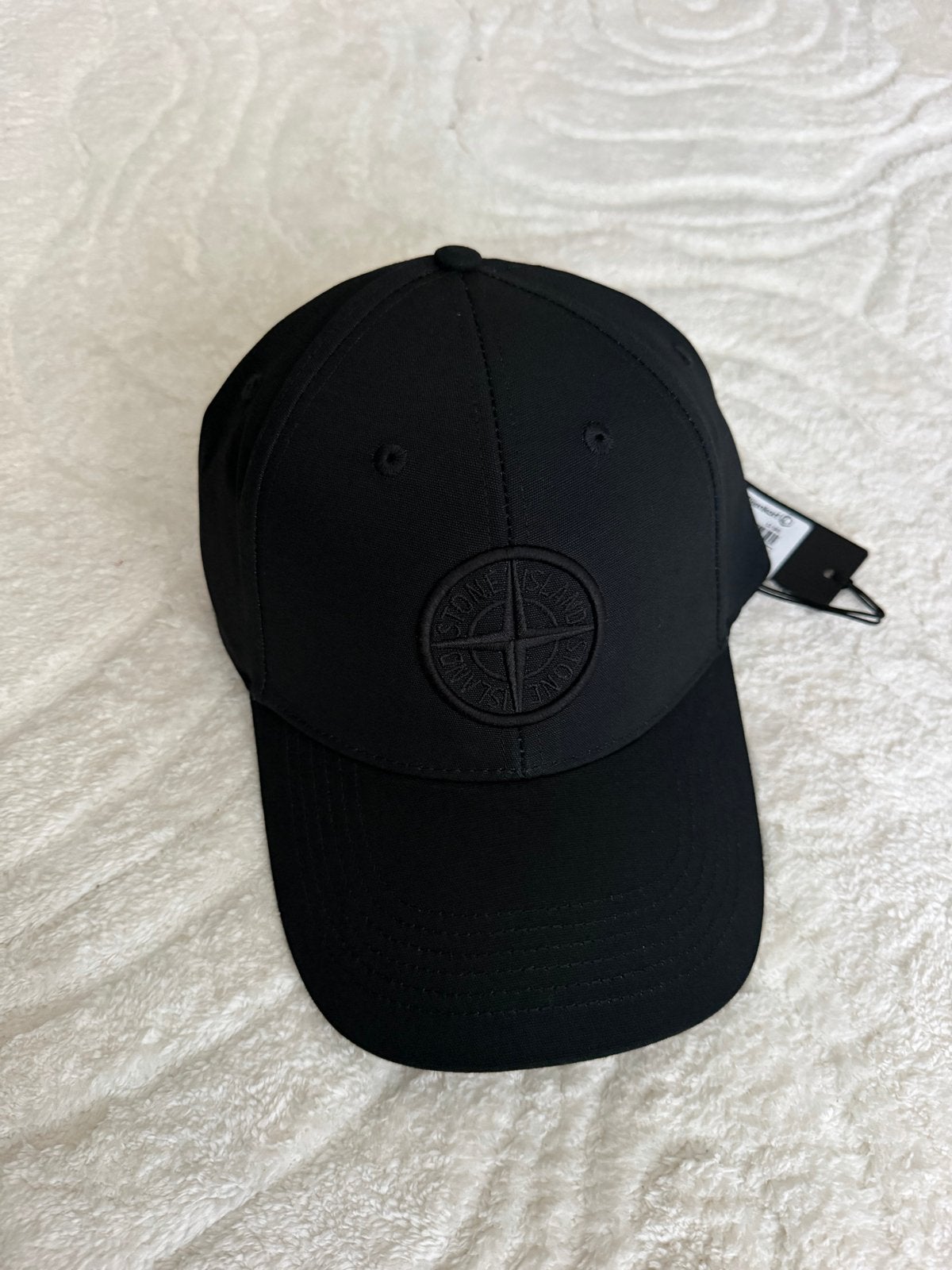 Stone Island Zwarte Pet - Nieuw met labels, Kleding | Heren, Verzenden, Nieuw, One size fits all, Pet