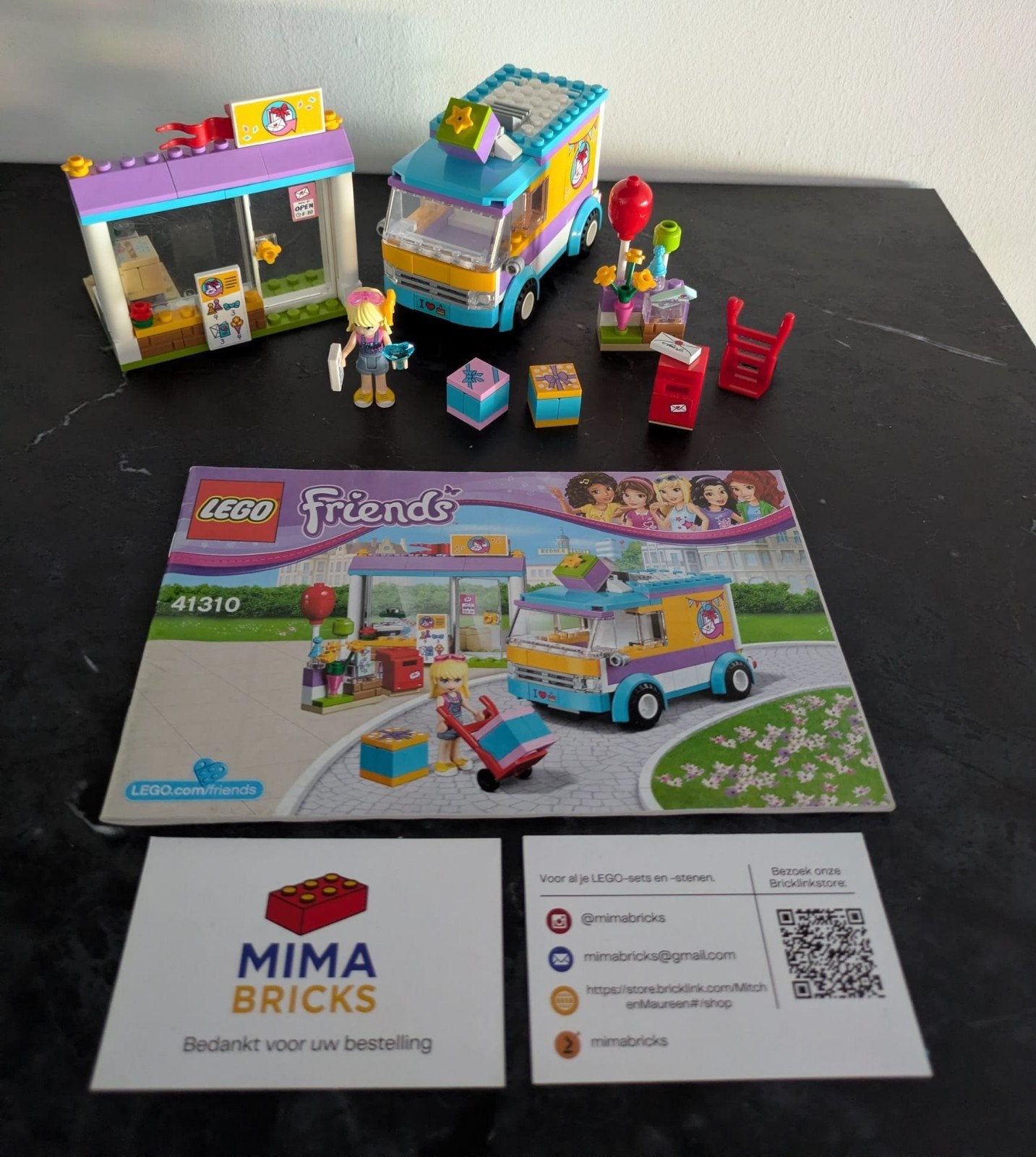 LEGO Friends 41310 Heartlake Cadeaubezorging Complete Set, Compleet, Gebruikt, Lego, Aastvej 1, 7190 Billund, Denmark