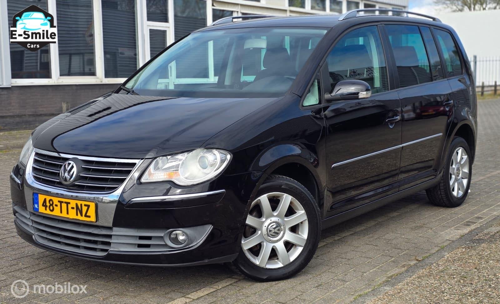 Volkswagen Touran 1.4 TSI Highline Business/Airco/Cruise/APK, Auto's, Gebruikt, 4 cilinders, Zwart, Bedrijf