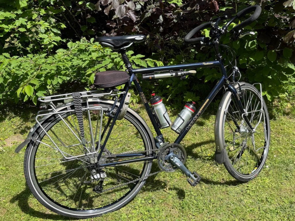 Koga Miyata Randonneur mt.60 Buitenkans Unieke Staat 1e eig., Velgrem, Versnellingen, Zo goed als nieuw, 57 tot 61 cm