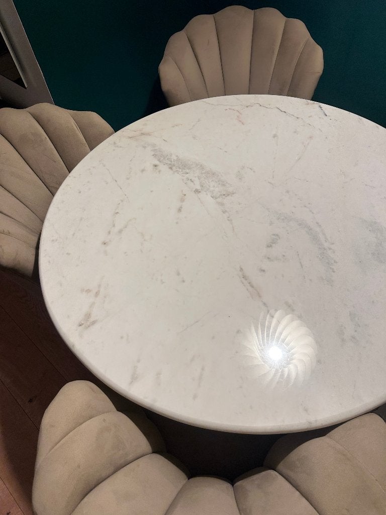 Foto 4 van Luxury round marble table