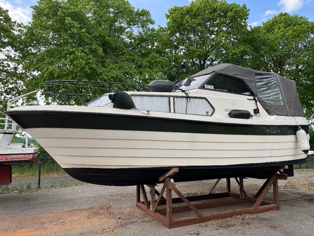 Noorse spitsgatter Master 740, Watersport en Boten, Ophalen, Gebruikt, Diesel, Polyester