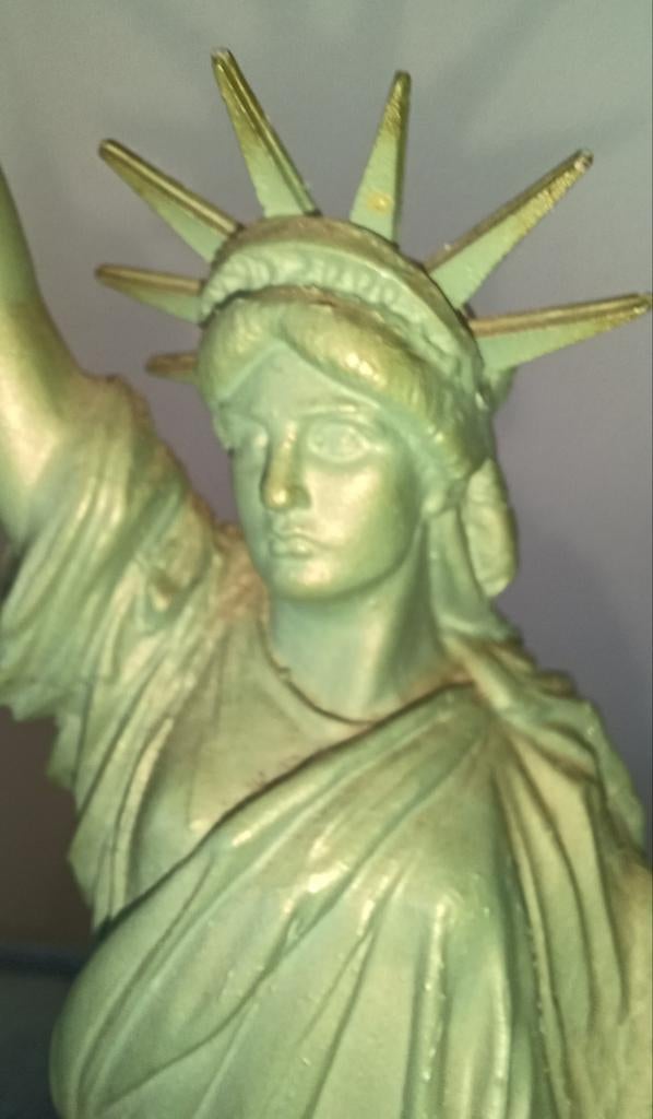 Statue of Liberty Colbar art Wang JiDa 1985 USA, Verzamelen, Ophalen of Verzenden, Overige typen