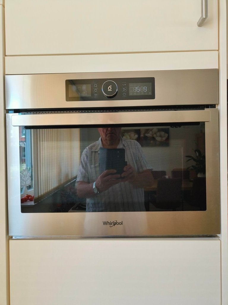 LUXE COMBI- OVEN-MAGETRON-GRILL Whirlpool  AMW 9605, Witgoed en Apparatuur, Ovens, Zo goed als nieuw, Inbouw, Combi-oven, Whirlpool