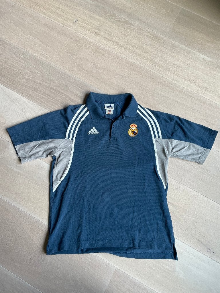 Polo Real Madrid, Ophalen of Verzenden, Adidas, Gedragen, Maat 48/50 (M)