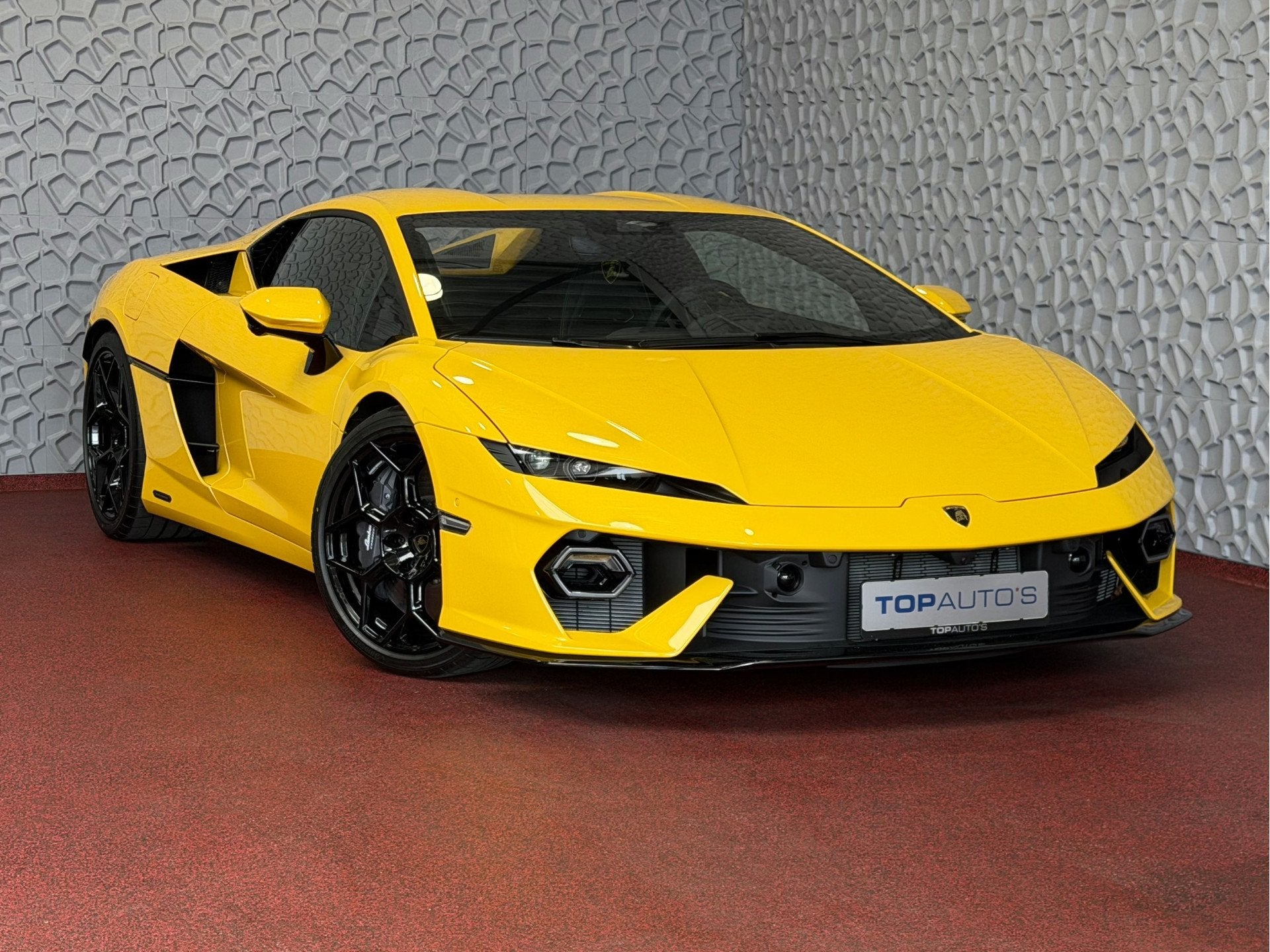 Lamborghini Temerario 4.0 V8 920 PK GIALLO AUGE - LIFT - SON, Auto's, Automaat, 12 maanden, Gebruikt, Vierwielaandrijving