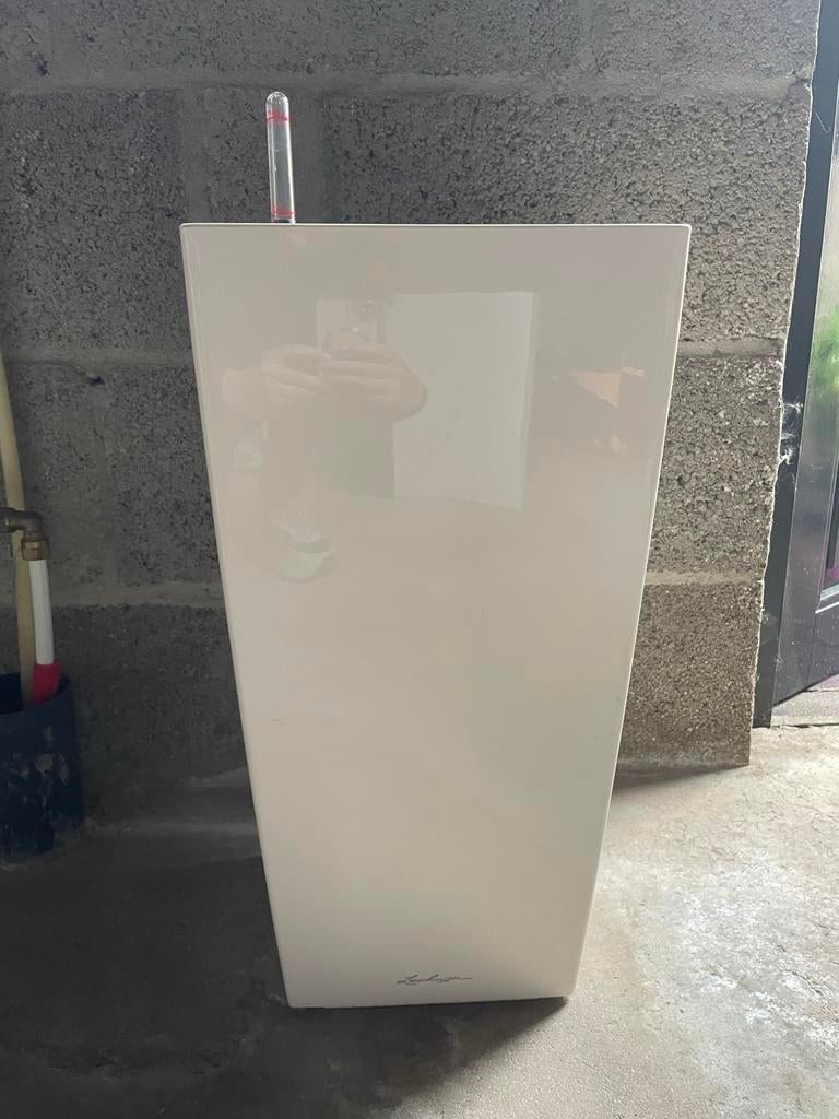 Lechuza Zelfwatergevende Bloempot Wit, Ophalen, Kunststof, Gebruikt, Minder dan 60 cm