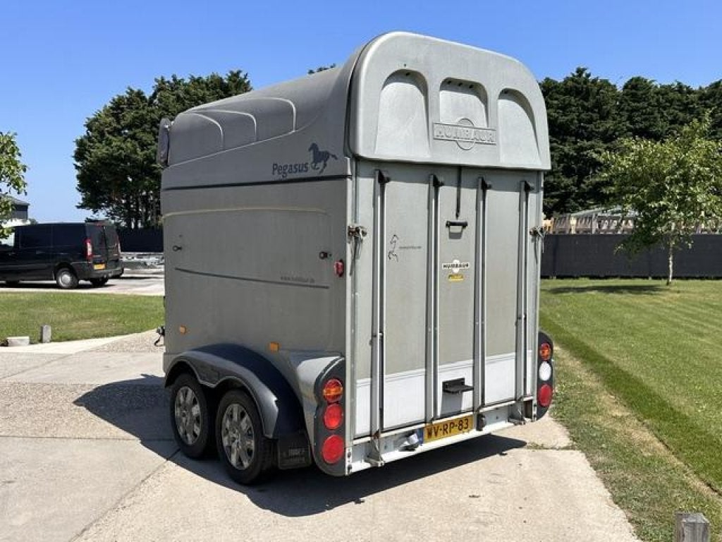 Humbaur grote paardentrailer ALU bodem zadelkamer, Gebruikt, Polyester, Overige typen