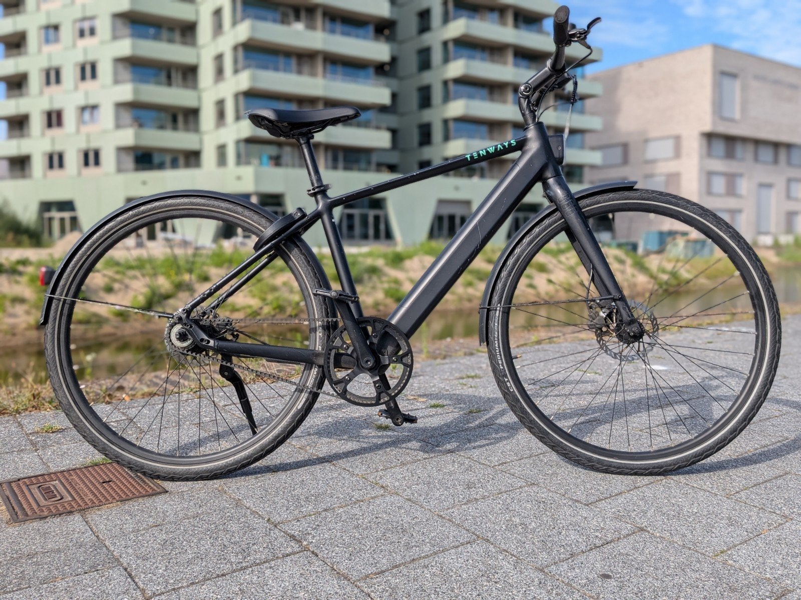 Tenways CGO600 Pro E-Bike – Mat Zwart (Nieuwe accu), Overige merken, Ophalen of Verzenden, Zo goed als nieuw, 51 tot 55 cm