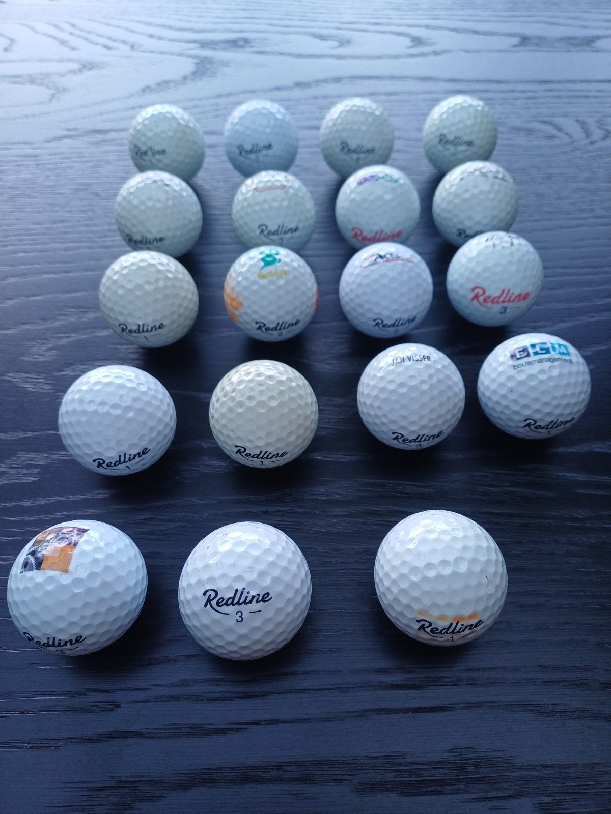 19 Redline golfballen - perfect voor training, Ophalen, Bal(len)