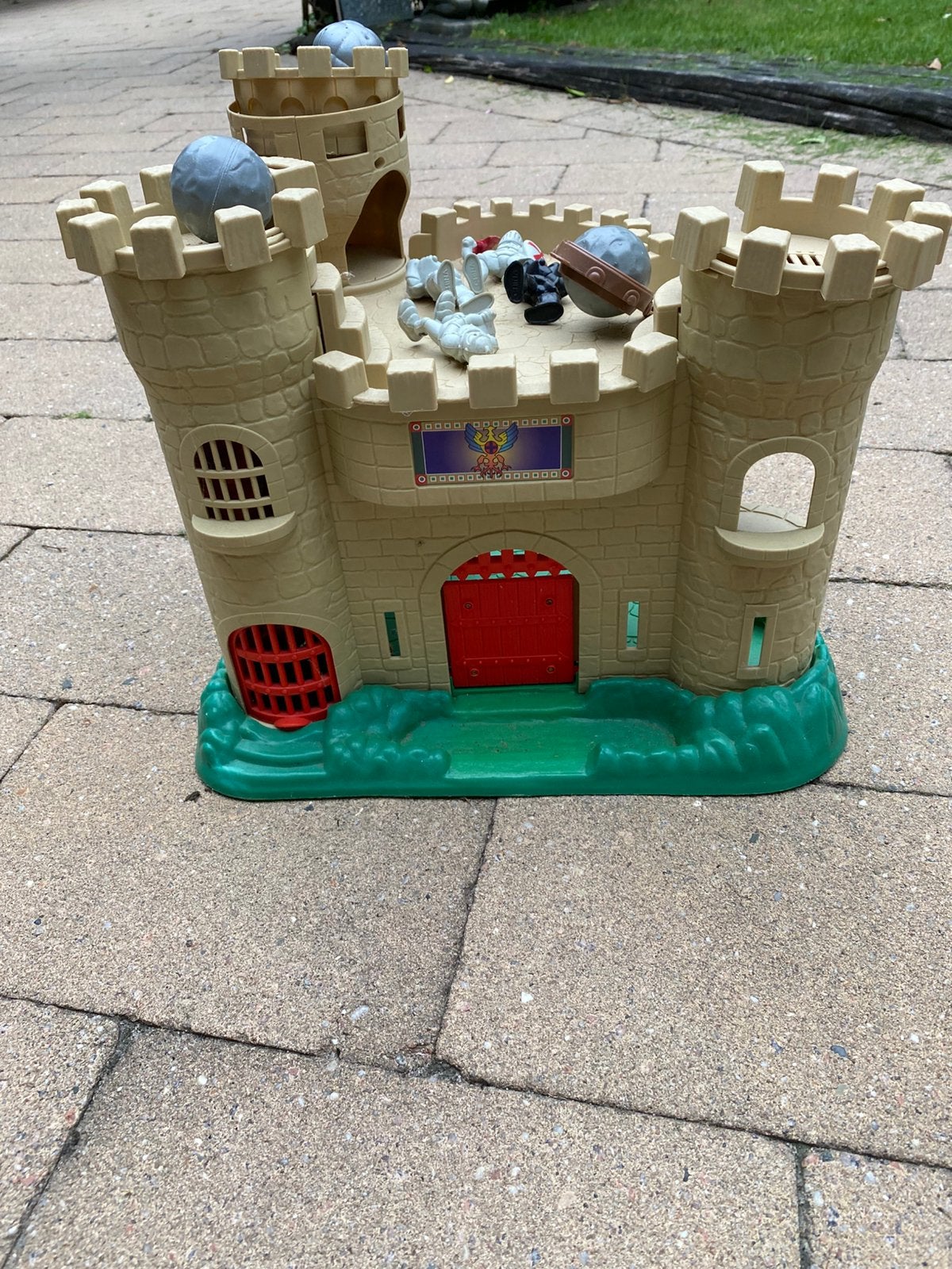 Vintage Speelgoedkasteel Redbox Vergelijkbaar  Fisher-Price, Ophalen of Verzenden, Gebruikt