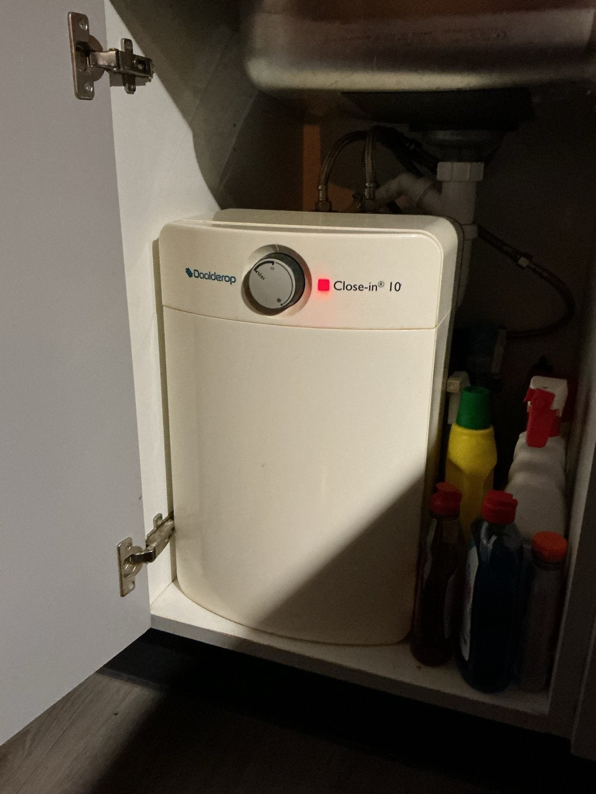 Daalderop Close-in 10 Liter Aanrechtboiler - Goedwerkend, Ophalen, Gebruikt