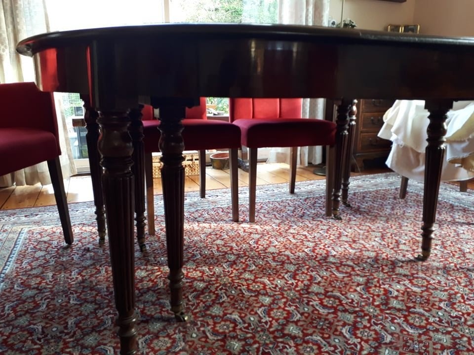 eettafel 6 tot 16 personen, Huis en Inrichting, Tafels | Eettafels, Ophalen, Gebruikt, 100 tot 150 cm, 200 cm of meer