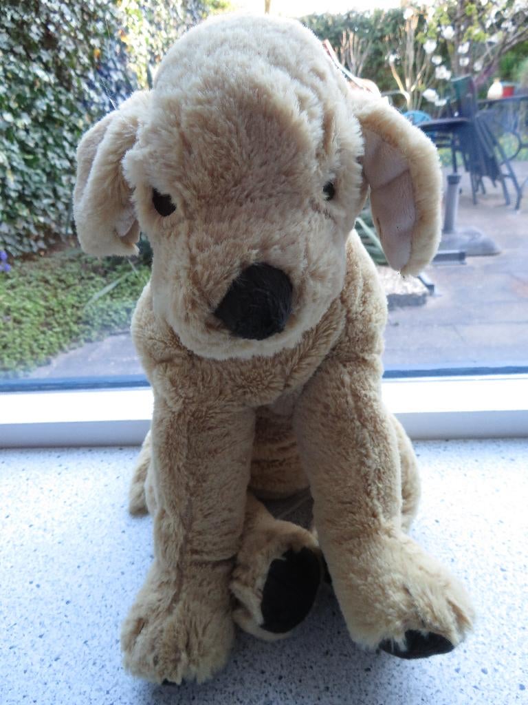 IKEA hond Golden Retriever of Labrador Gosig Golden, Kinderen en Baby's, Speelgoed | Knuffels en Pluche, IKEA, Nieuw, Wasbaar