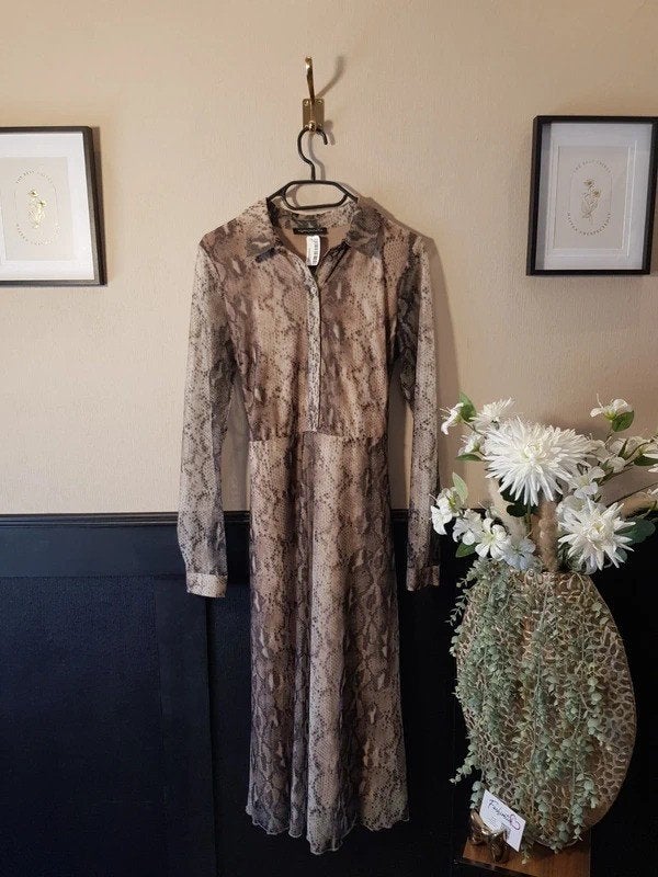 Jurk Tramontana - maat s, Kleding | Dames, Fashiontiek, Bruin, Tramontana, Ophalen of Verzenden