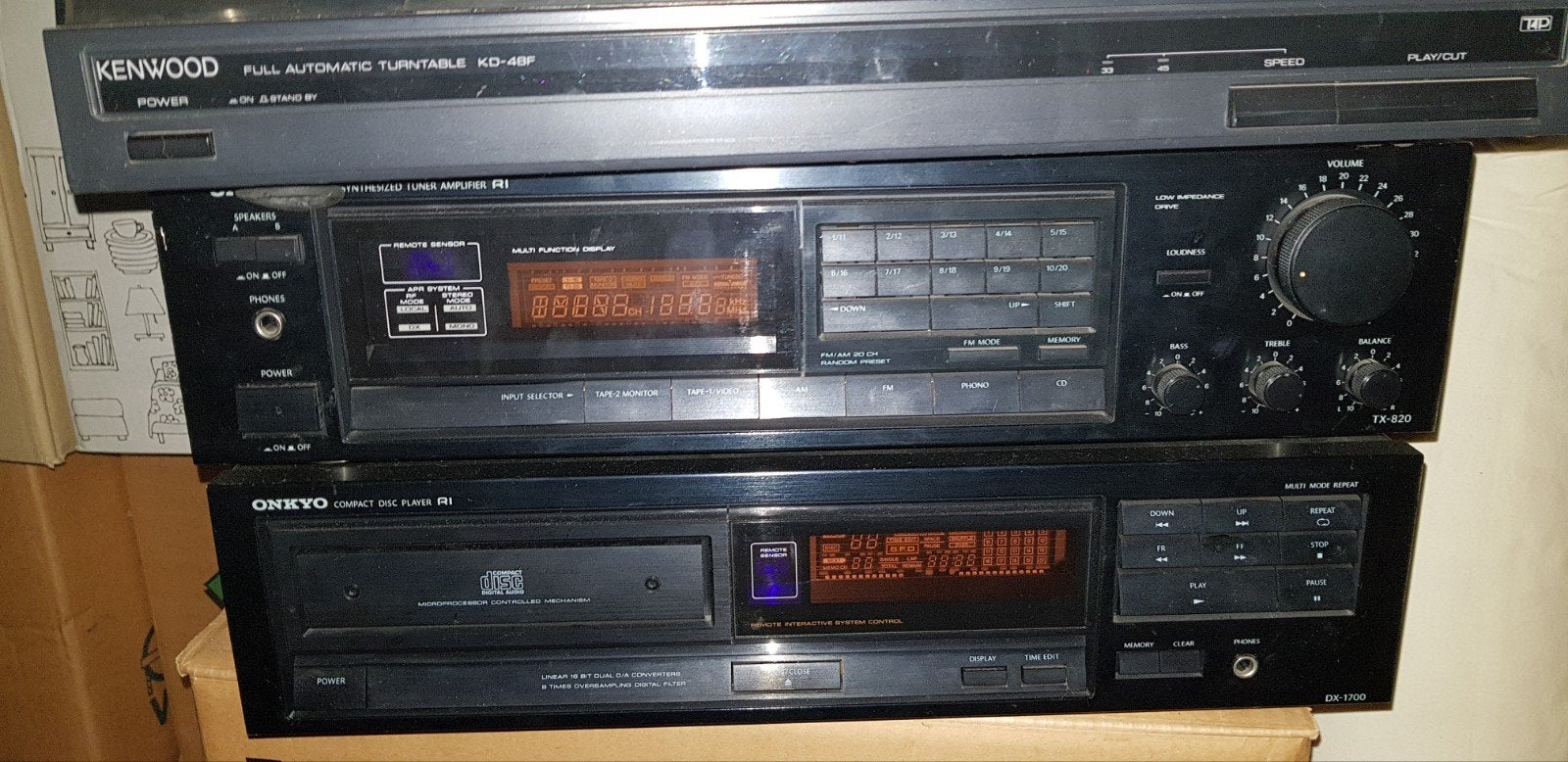 Uitgebreide Hifi Set: Onkyo, Revox, Ophalen, Gebruikt, Cd-speler, Overige merken