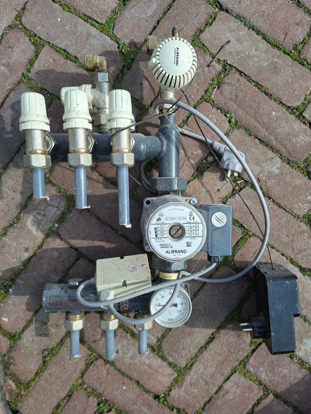 Vloerverwarming verdeler - Albrand, Ophalen of Verzenden, Gebruikt, Overige typen