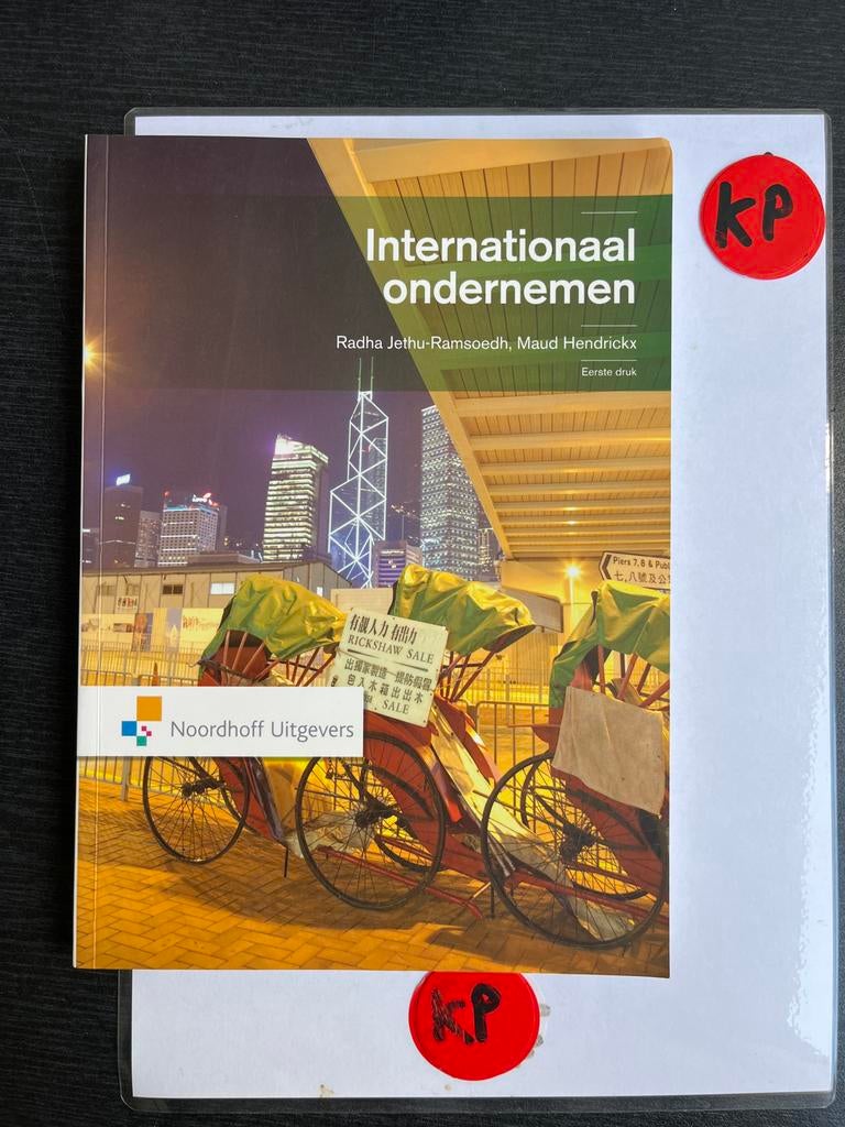 Internationaal ondernemen - Jethu-Ramsoedh, Hendrickx, Ophalen of Verzenden, Zo goed als nieuw, Economie en Marketing
