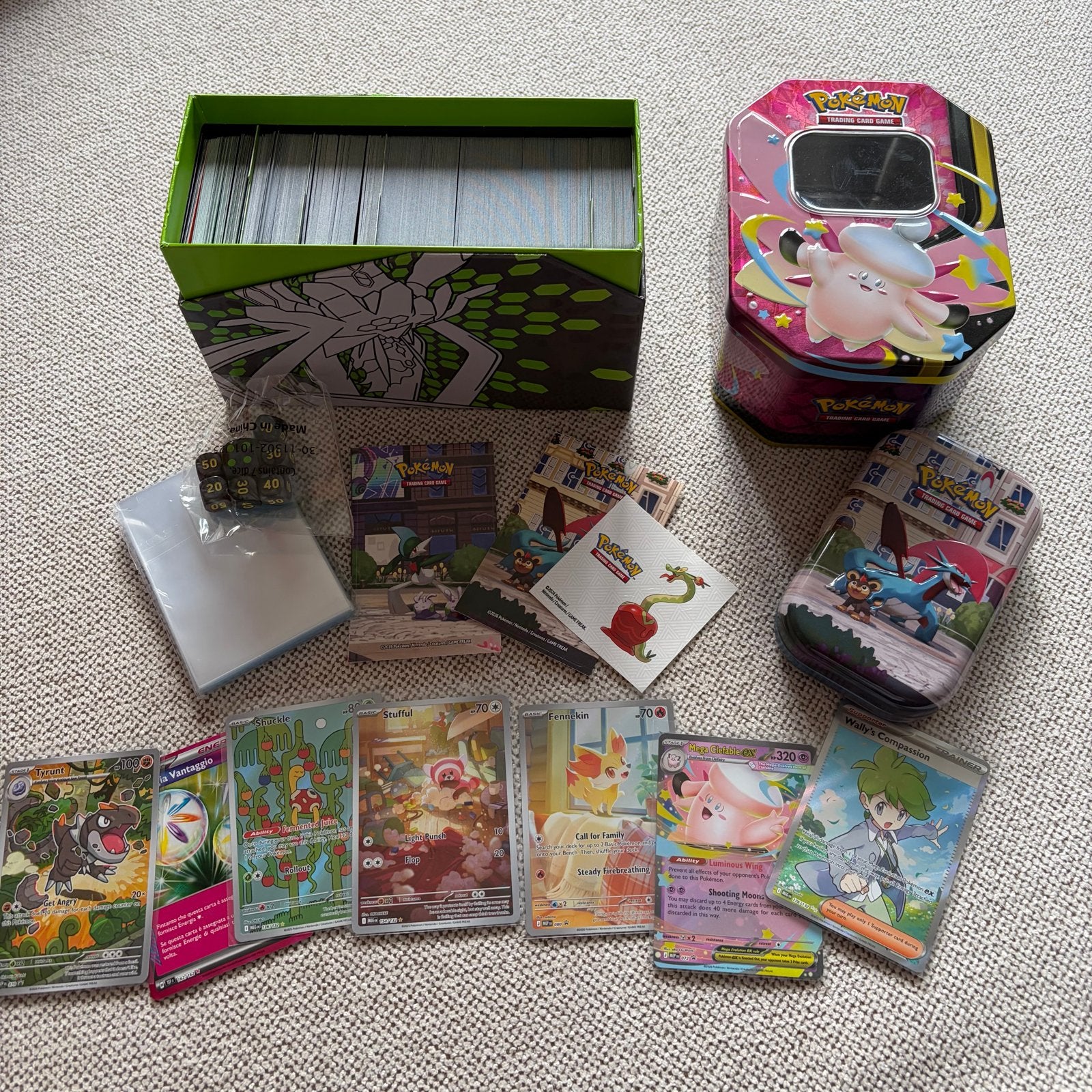 Pokémon Kaarten Verzameling (+/- 500) met Accessoires, Hobby en Vrije tijd, Ophalen of Verzenden, Zo goed als nieuw, Meerdere kaarten