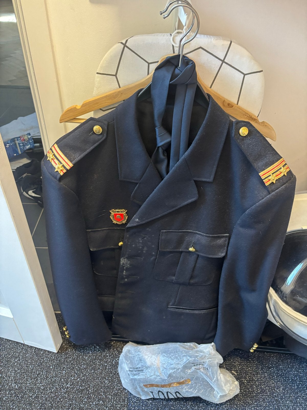 Compleet Brandweer Uniform - Maat L, Ophalen of Verzenden