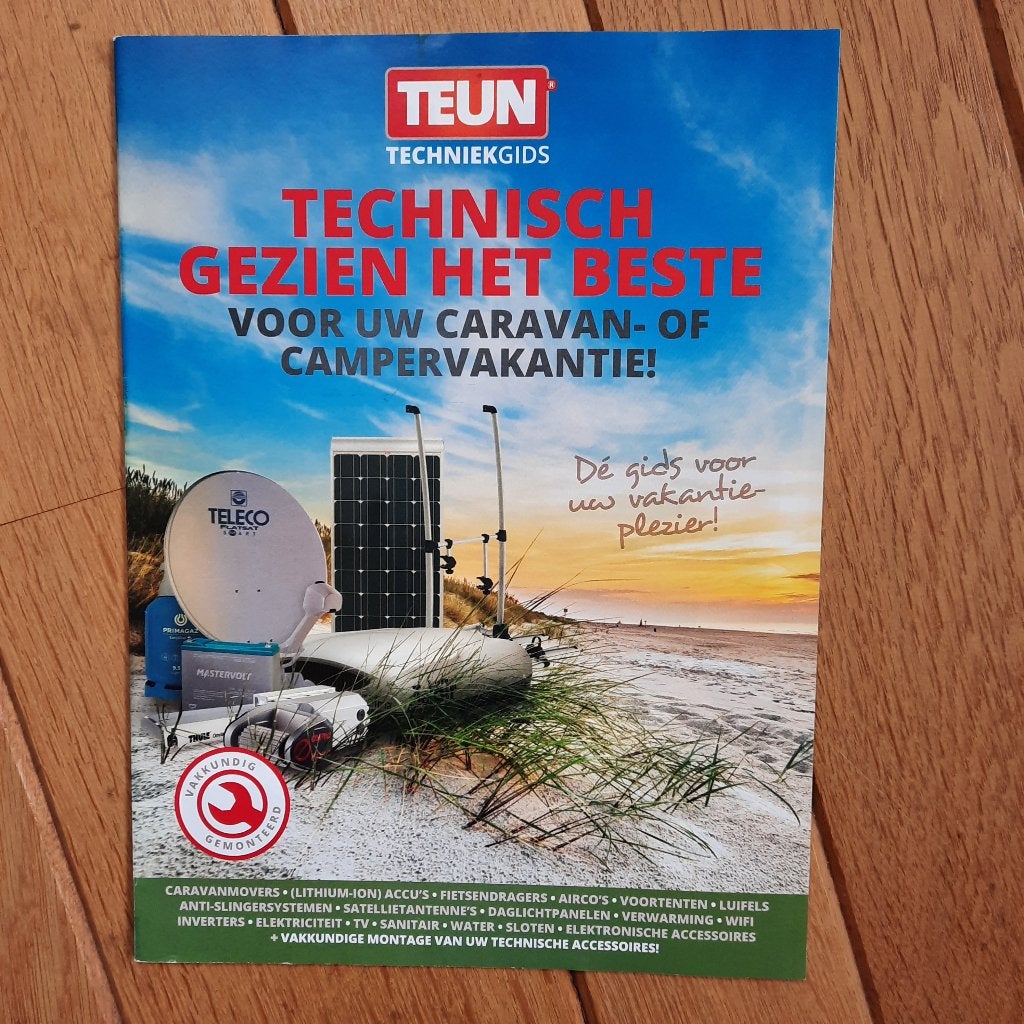 TEUN Techniekgids voor caravan of camper, Ophalen of Verzenden, Zo goed als nieuw