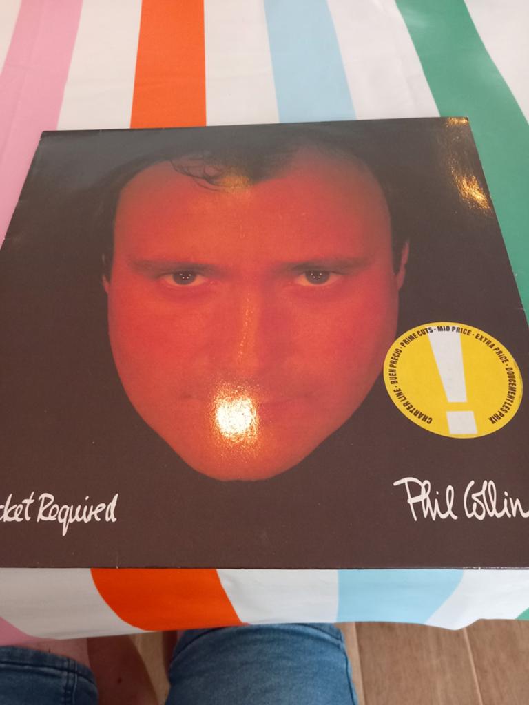 PHIL COLLINS NO JACKET REQUIRED LP VG ++, Ophalen of Verzenden, Zo goed als nieuw, 12 inch