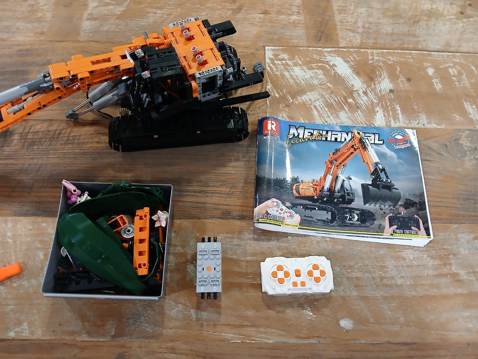 RC Graafmachine Bouwset met Afstandsbediening, Ophalen of Verzenden, Zo goed als nieuw, Overige schalen, Onderdeel