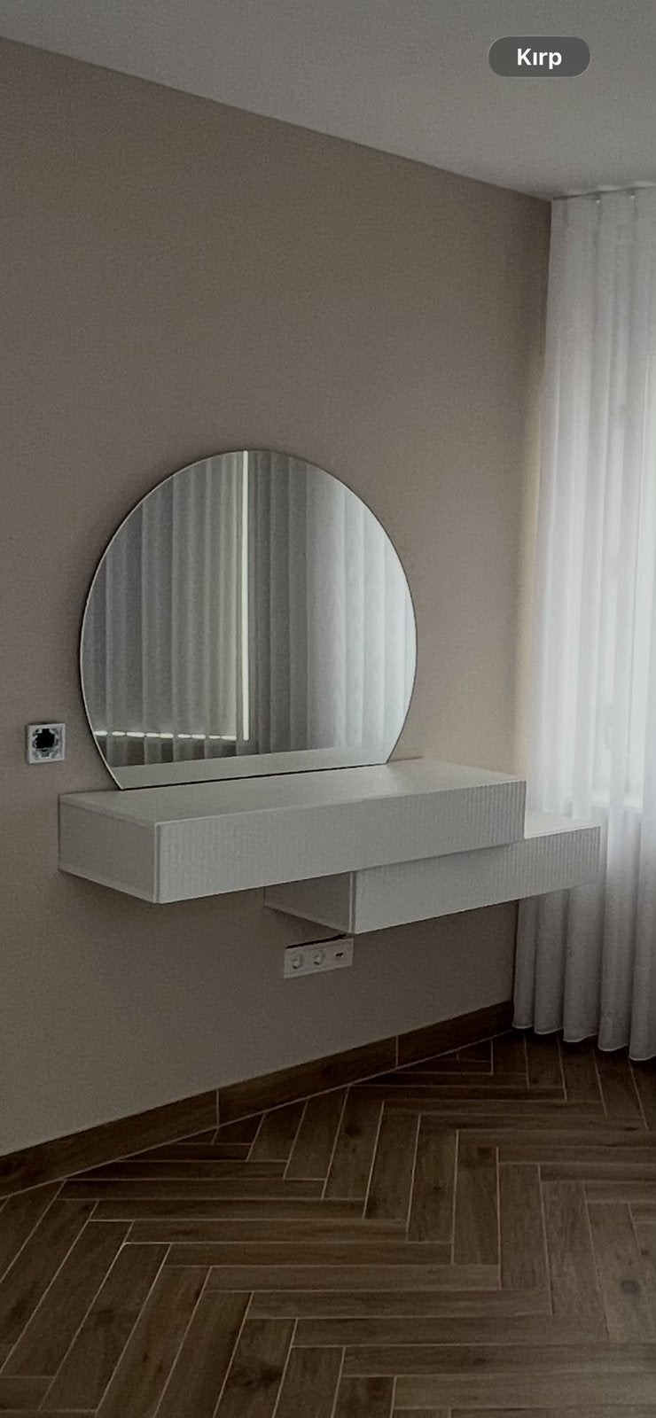 Naduvi make-up tafel met lades, Ophalen, Overige materialen, 50 tot 100 cm, Zo goed als nieuw